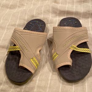 Beige sandals